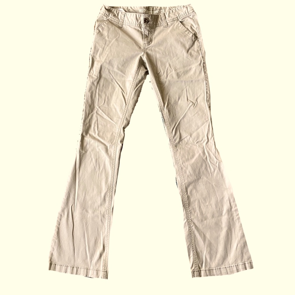 Women’s khaki flare pants